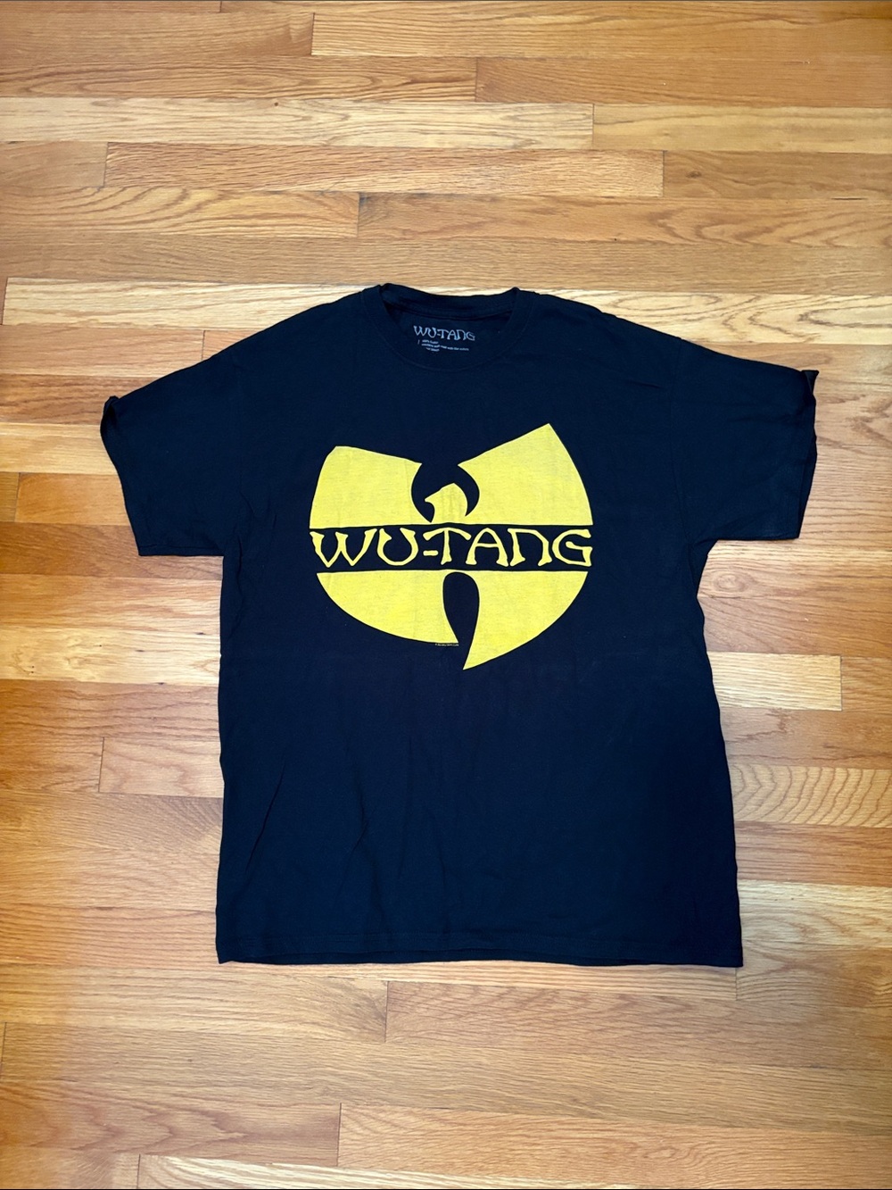 Wu-Tang Black Graphic Logo T-Shirt